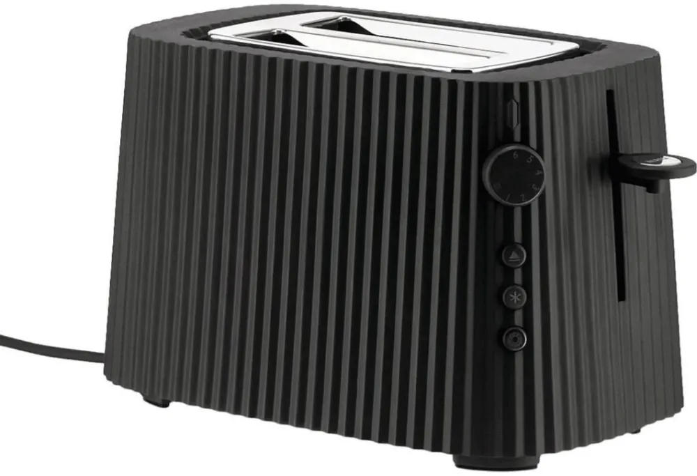 Alessi Plisse Toaster black