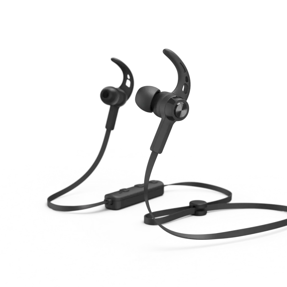 Casti in-ear Bluetooth HAMA Freedom Run negru