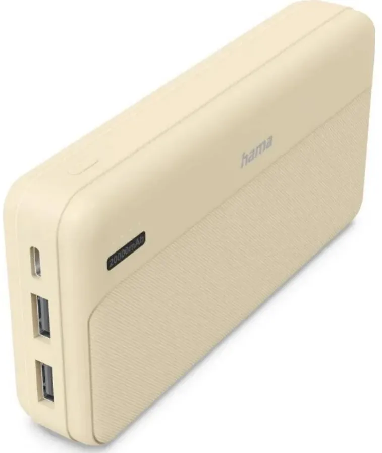 Power pack pocket 20000 mAh sand