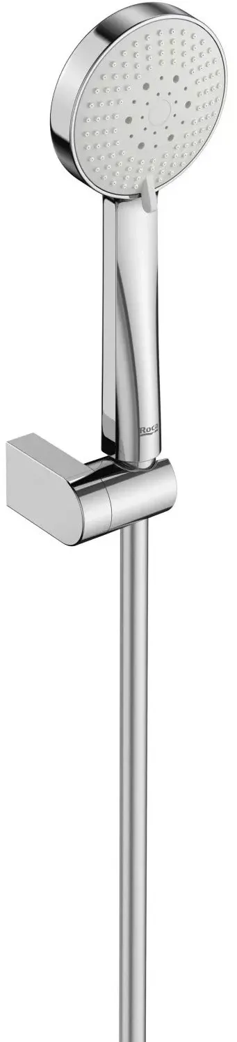Set para de dus A5B8313C00, Gama Stella, para dus cu 3 jeturi, suport cu brat ajustabil, furtun 1.7m, crom