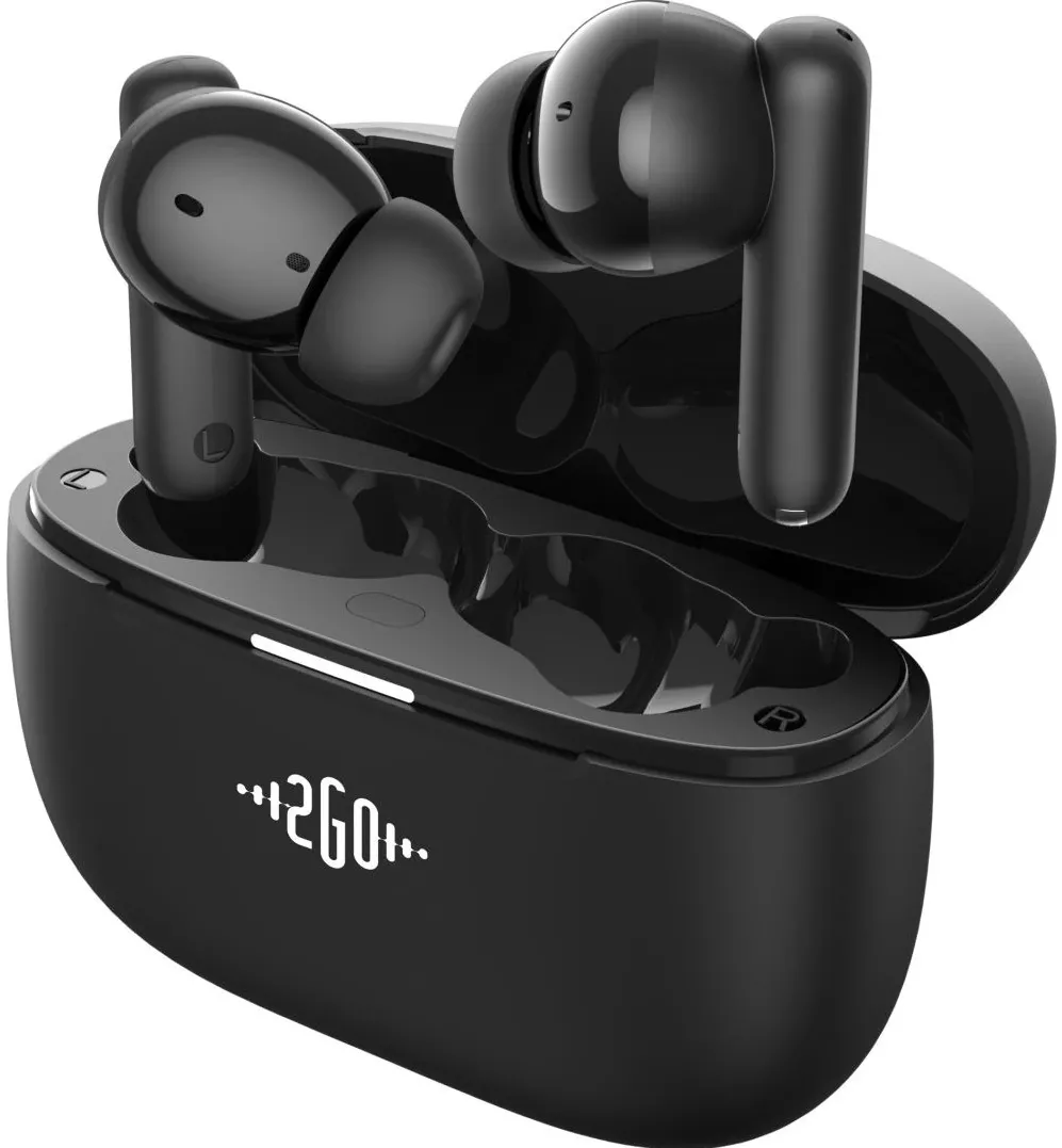 2GO Bluetooth Headset Acoustic Focus True Wireless Stereo
