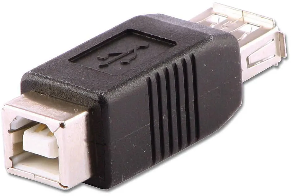 LINDY Adapter USB Typ A/B F/F A Kupplung an B Kupplung