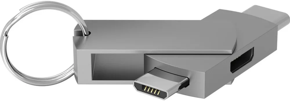 TERRATEC Adapter Connect C600 USB-C -> Micro-USB/Micro-USBIn
