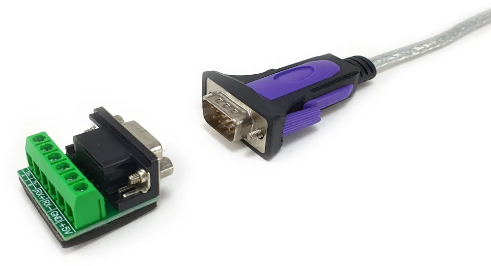 Equip Adapter USB-A->Serial RS422/RS485 FTDI St/St 1.50m