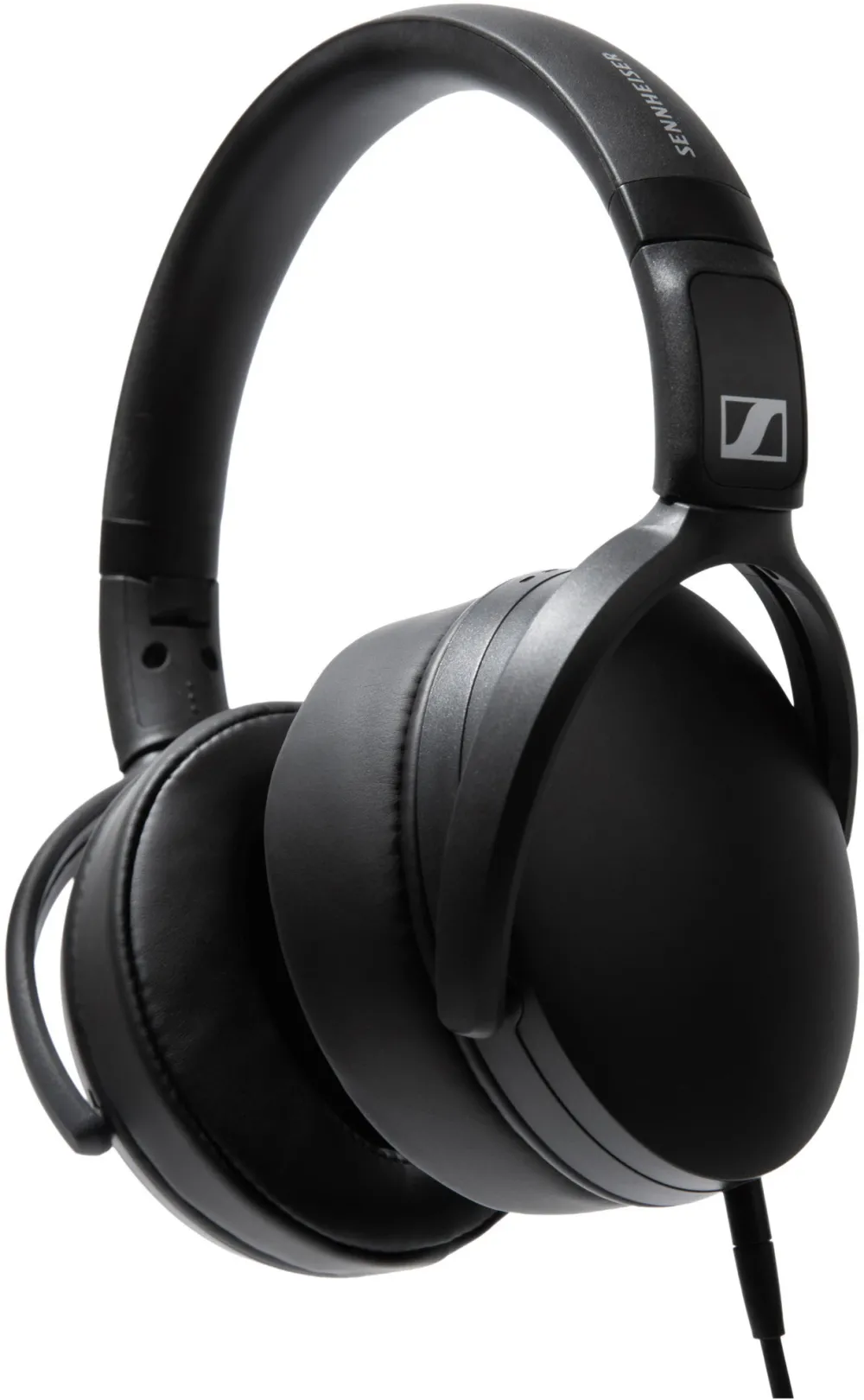 Casti audio Over the ear Sennheiser HD400U, Hi-fi, cu fir, USB-C, Negru