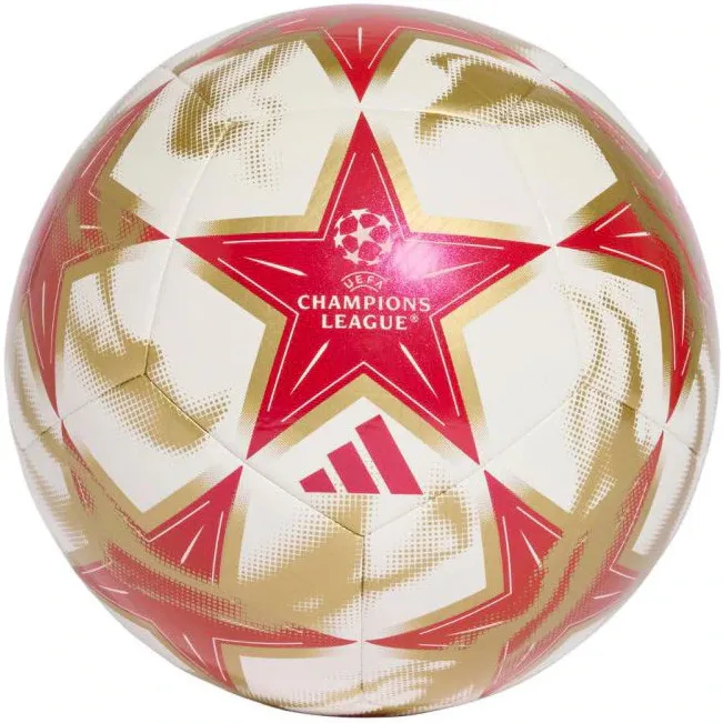 Minge de fotbal, adidas, Marimea 5, Alb / Multicolor / Argintiu Metalizat, UEFA Champions League 26/27 Club