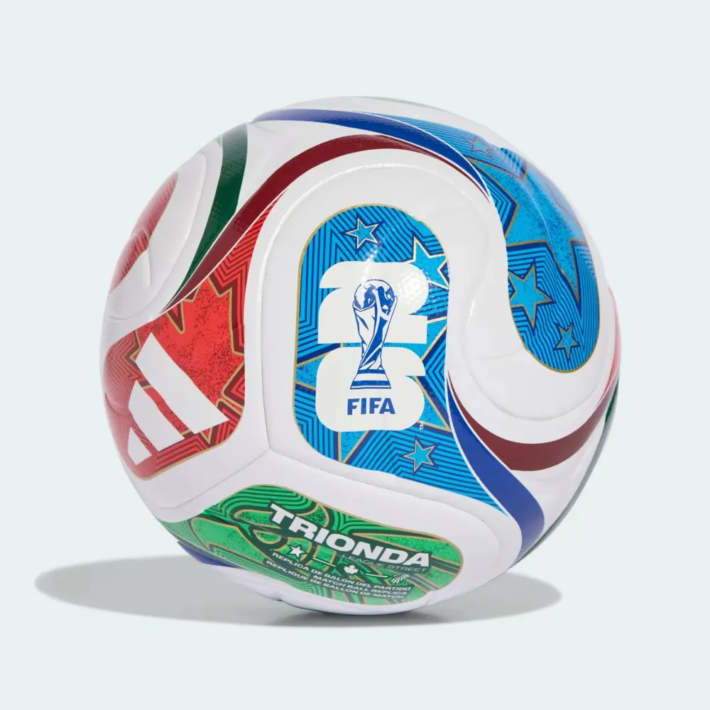 Minge fotbal Adidas FIFA World Cup 26 Trionda LGE J350, marime 5, alb