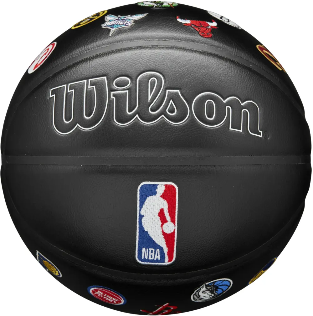 Minge baschet NBA All Team Premiere, Wilson, Marimea 7, Negru
