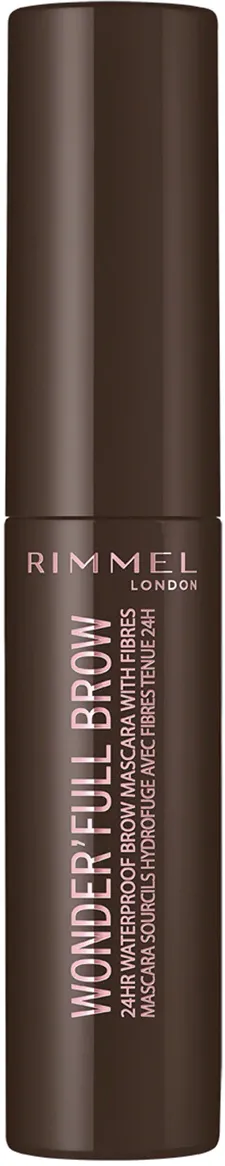 Mascara pentru sprancene Rimmel London Wonder'Full Brow 24H Waterproof 003 Dark, 4.5 ml