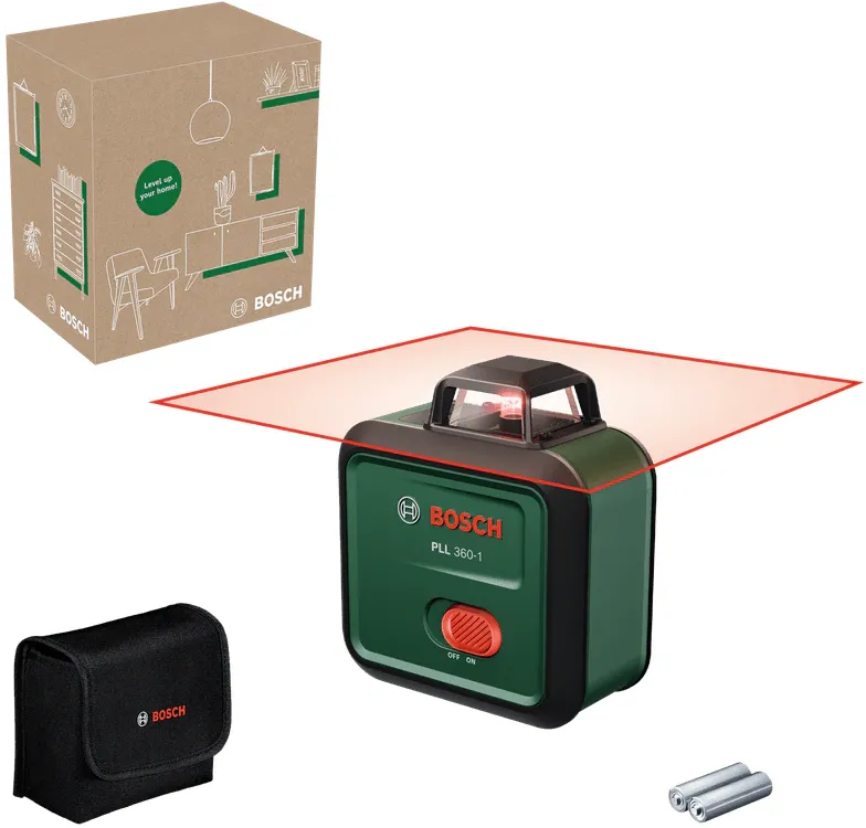 Nivela laser BOSCH PLL 360-1 0603663LZ0 linie 360 grade 24 m autonivelare