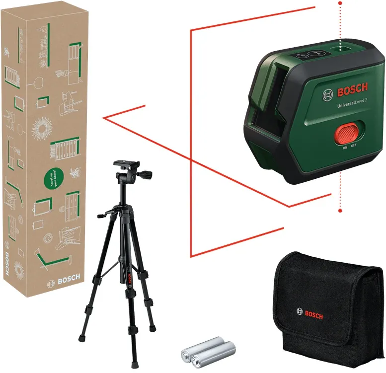 Nivela laser BOSCH UniversalLevel 2 Set 0603663FZ1 360° orizontala