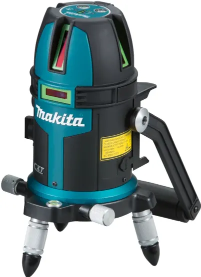 Nivela laser cu multi-linie Makita SK312GDZ, 12 V, 3 linii laser, IP54, 515 nm/650 nm lungime unda, ±1 mm precizie masurare, fara acumulator a Li-Ion CXT 12V