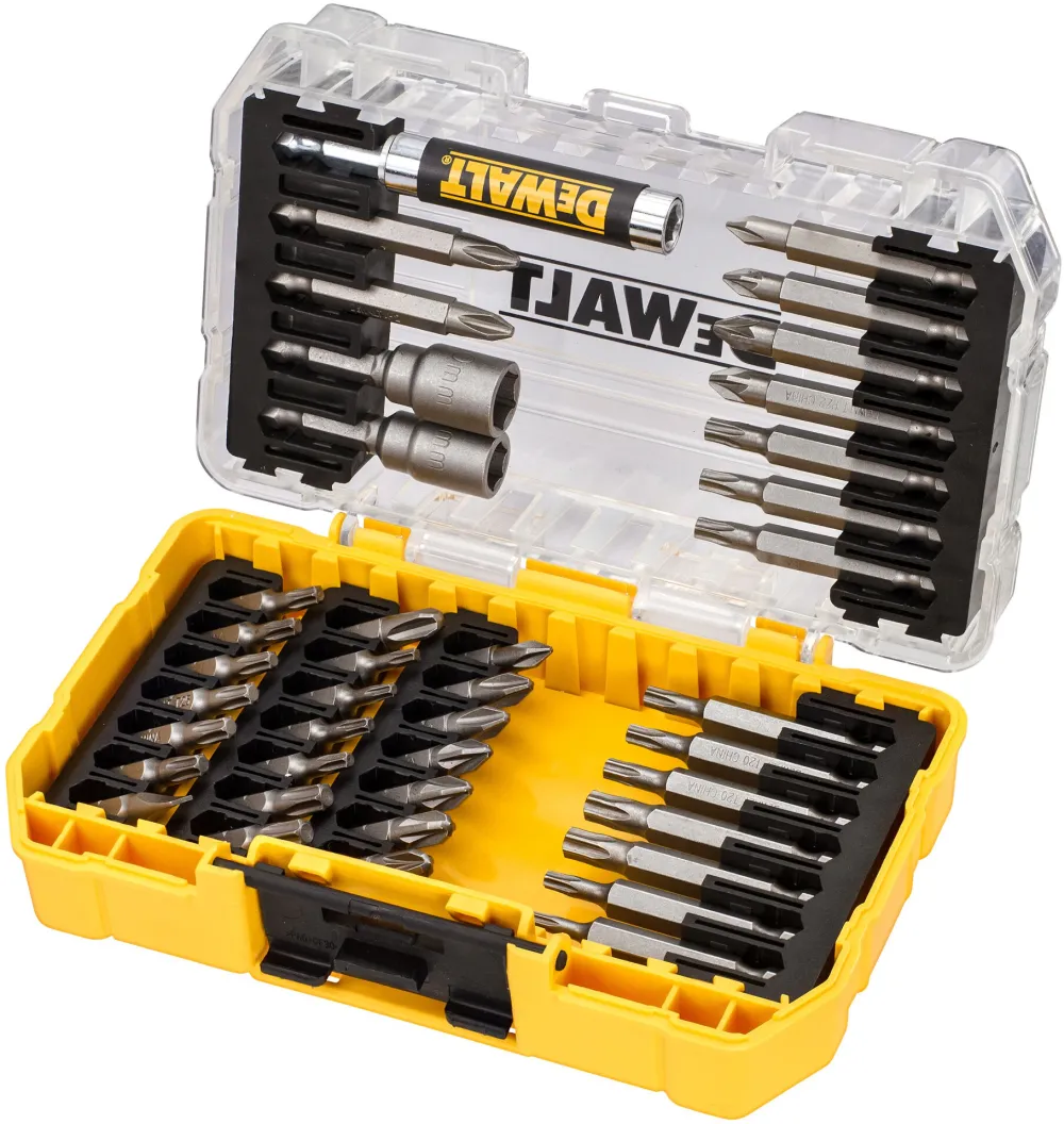 Set accesorii insurubare DeWalt DT70705 40 piese cutie Tough Case