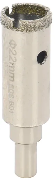 Carota diamantata pentru placi ceramice Bosch 2608594543, 22 mm diametru x 40 mm