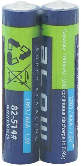 Battery AAA LR3 Super Alkaline 2 pieces