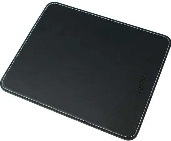 Mouse pad Logilink ID0150 Leather Black