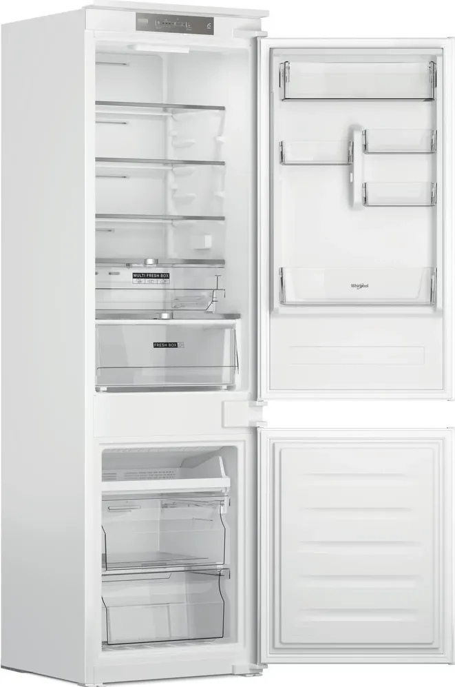 WHIRLPOOL Frigider WHC18 T322 cu congelator inferior, 182L, Multi-AirFlow, iluminare LED, clasa energetica E, alb