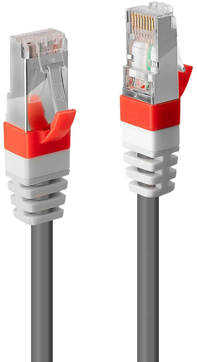 Cablu retea Lindy Cat6A S/FTP PIMF 1.00 m gri 10Gbit