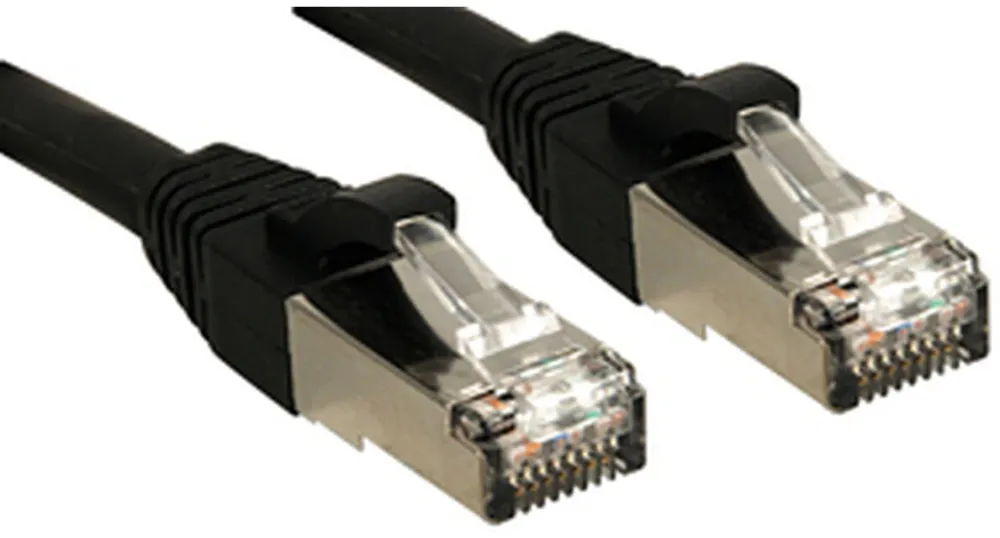 Cablu retea Lindy Cat6 SSTP S/FTP PIMF 5.00 m negru