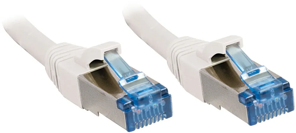 Cablu retea Lindy Cat6A PIMF LSZH 3.00 m alb