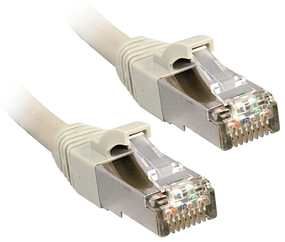 Cablu retea Lindy Cat6 STP 0.30 m gri