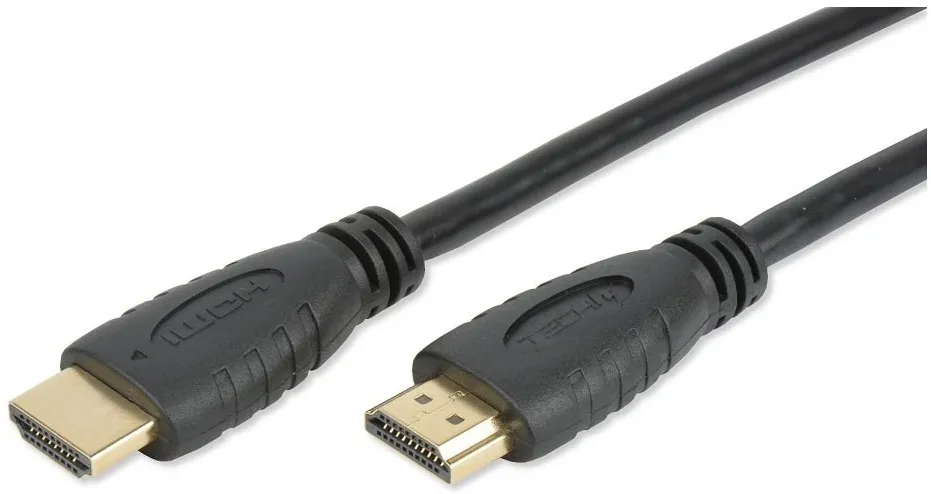 Techly HDMI Kabel 2.0 High Speed with Ethernet schwarz 6m