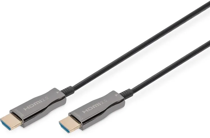 DIGITUS HDMI AOC Hybrid Glasfaserkabel, UHD 4K, 30 m
