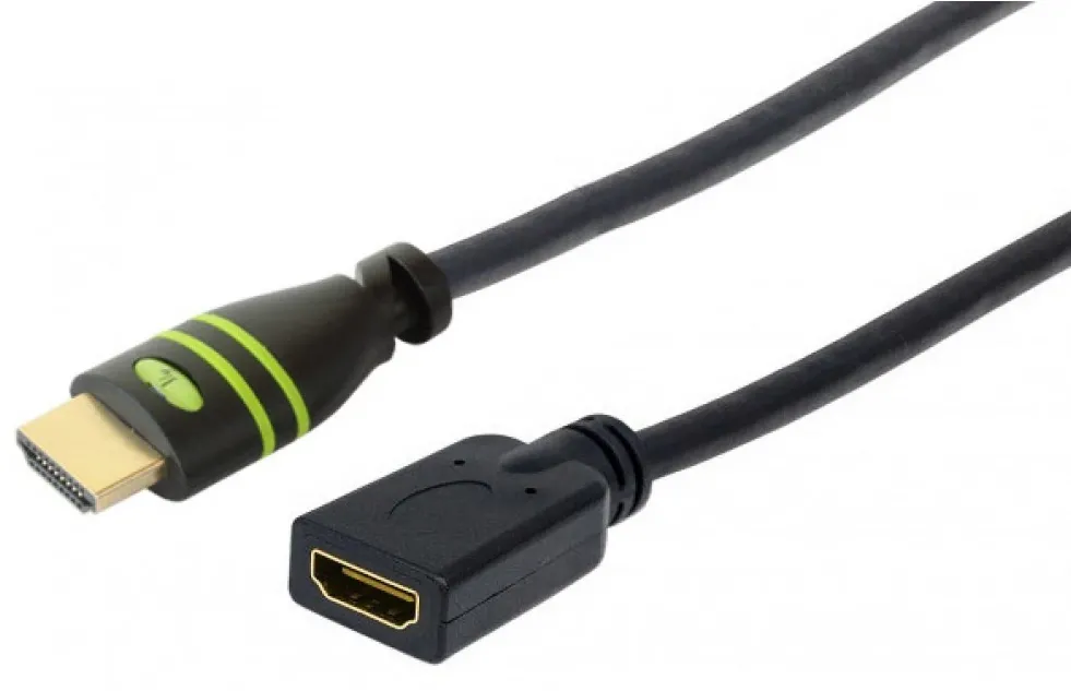 Techly High Speed HDMI Verlängerung mit Ethernet,4K@30Hz, 7,