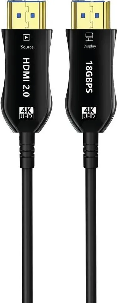 MediaRange HDMI High Speed Ethernet Kabel AOC 18Gibt/s 15m