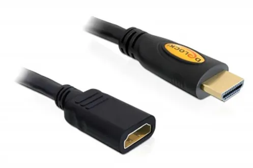 DELOCK HDMI Verl. Ethernet A -> A St/Bu 5.00m 4K
