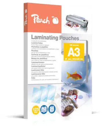 Peach Laminierfolien A3 125mic glänzend PPR525-01 25PK