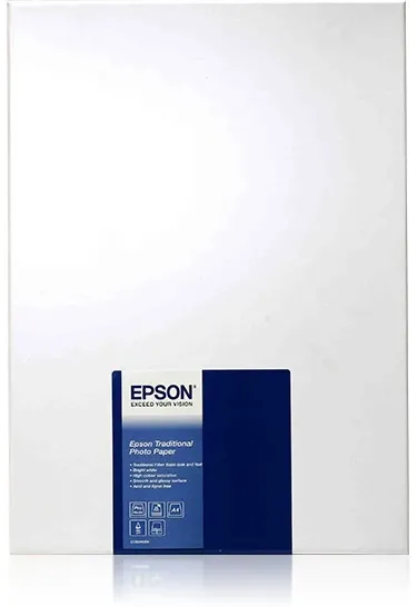 Epson Traditional Photo Paper semi gloss A 4, 25 sheets, 330 g