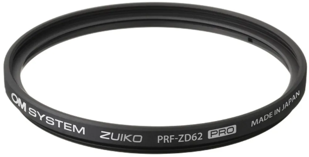 OM SYSTEM ZUIKO PRF-ZD62 PRO Protection Filter (for ET-4512PRO, EW-M1712PRO, EZ-M1240, ES-M2512PRO, EM-M9035PRO)