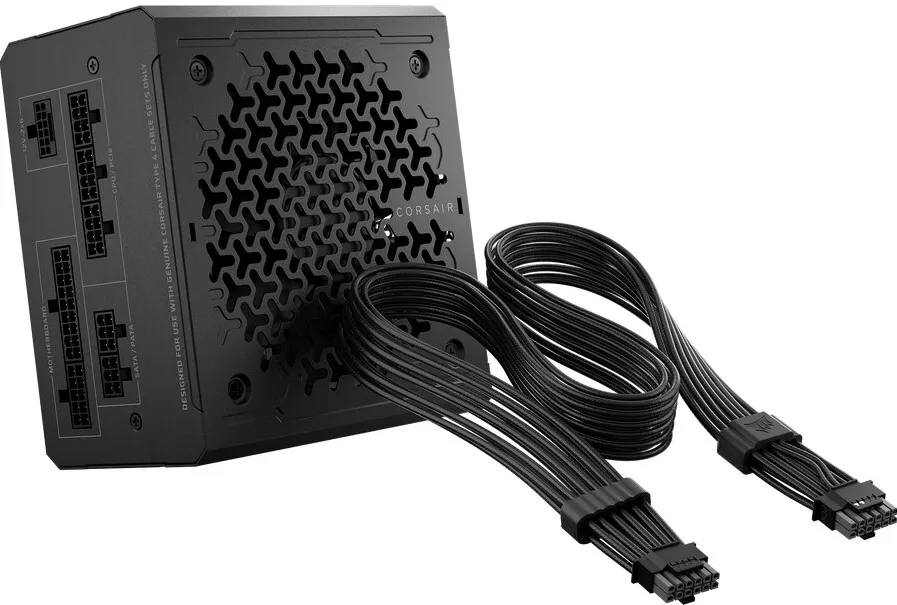 RM850e, 850W, ATX 3.1, Full Modulara, Cybenetics Platinum, ThermalProtect cu cablu 12V-2x6, Negru