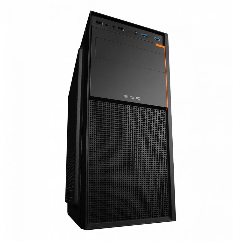 Computer case J23 midi tower ATX USB 3.0 x 2 Black