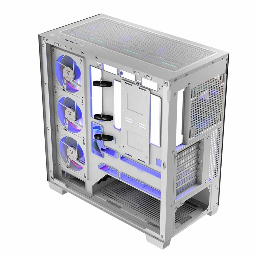 Modecom PC Case stellar 8F argb 20 whit