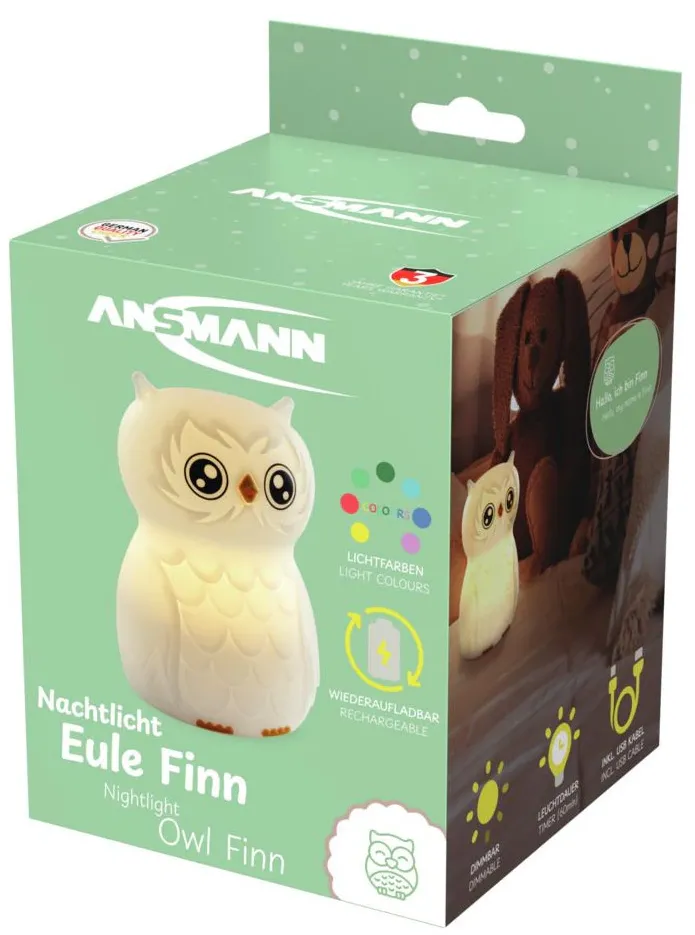 Ansmann Mobiles Night Light Owl Finn