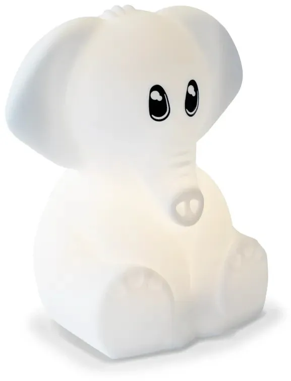 Kidywolf Nightlight Elephant with colour change 15cm