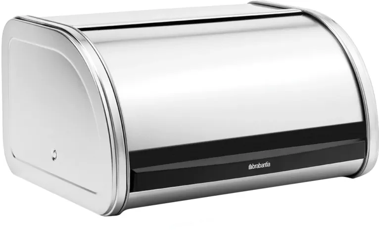 Brabantia Roll Top Bread Bin steel matt, medium