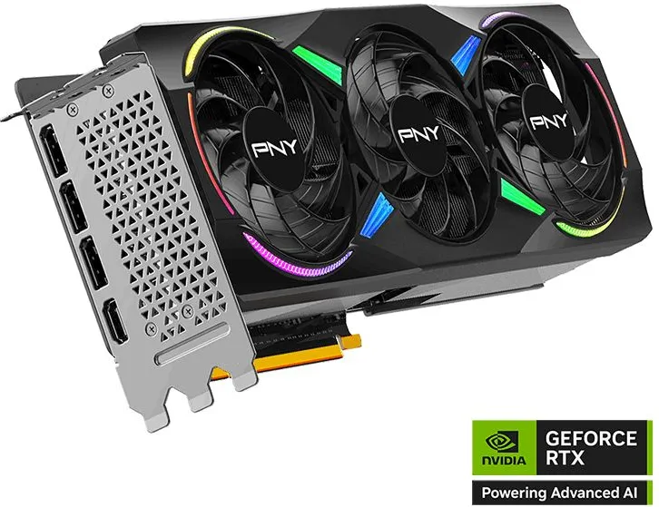 PNY RTX5070 TI ARGB Triple Fan 16GB GDDR7 3xDP,1xHDMI