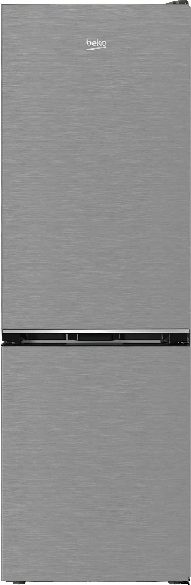 Combina frigorifica BEKO B5RCNA376HXB , sistem racire No Frost , volum 370l , clasa energetica C, display Electronic Display on Ceiling (Tact) , Harvest Fresh , usi reversibile , Inverter Compressor, culoare Gri metalizat