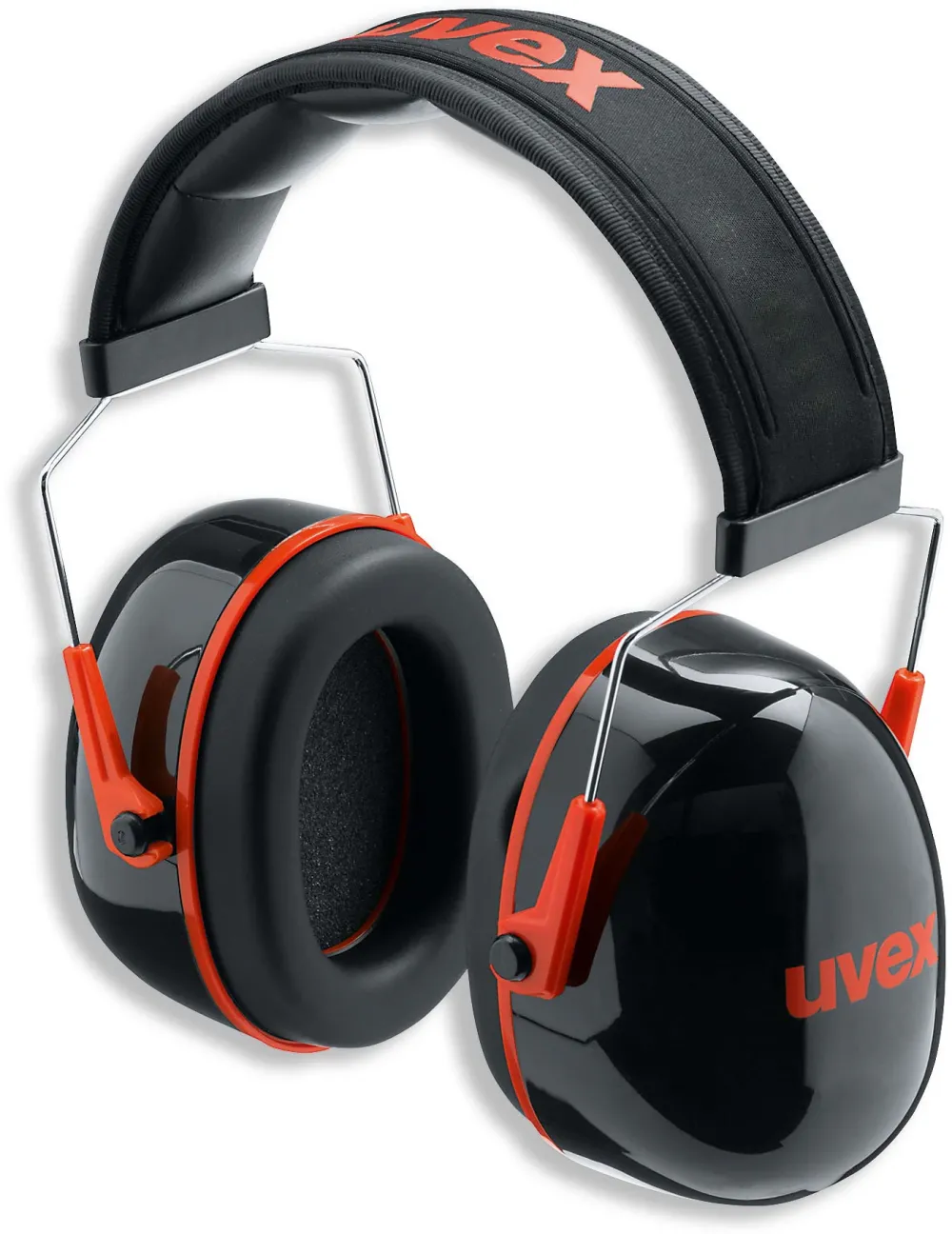 Antifoane uvex K3 negru/rosu