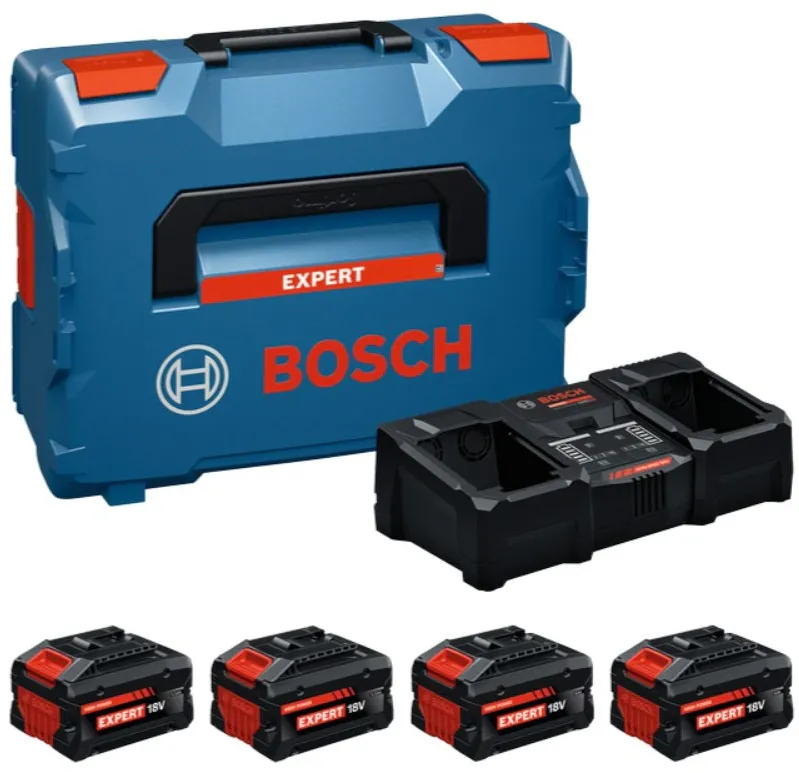 Bosch Starter-Set 2x EXBA18V-55 2x EXBA18V-80 + EXAL18V2-320