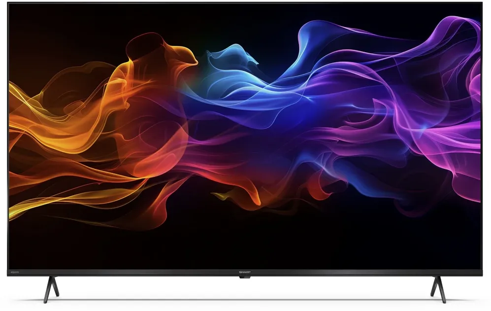 Televizor Sharp QLED 55HP5265E, 139 cm, Smart Google TV, 4K Ultra HD, Clasa F
