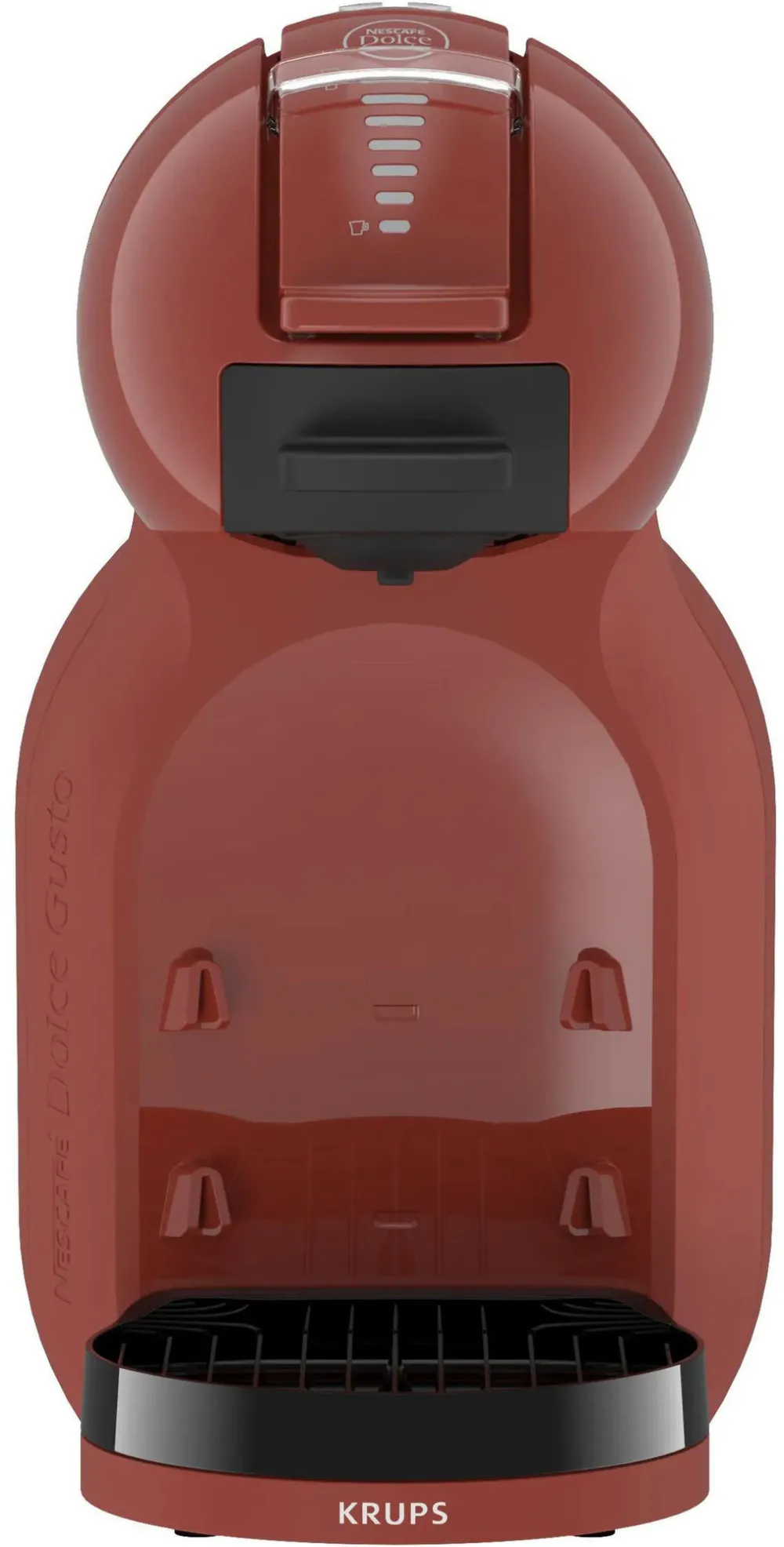 Espressor KRUPS cu capsule NESCAFÉ® Dolce Gusto® Mini Me 2 KP1435F0, 1600 W, 15 bari presiune, capacitate rezervor 0.8 L, peste 45 de bauturi calde si reci, temperatura si volum ajustabile, rosu