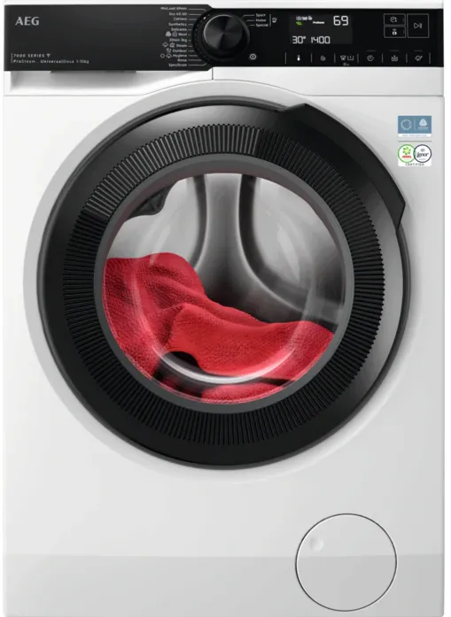 Masina de spalat rufe  AEG LFR73164SOE, 10 kg, 1600 rpm, Clasa A, Wi-Fi,ProSense + ProSteam, motor Inverter,Abur, Outdoor,Igienizare, Rapid 1 Articol, Antialergic,TimeSave, Plus Steam, Finnish In, Adancime totala 66 cm, alb