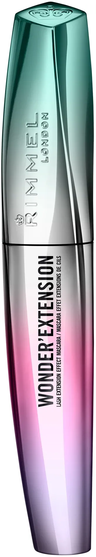 Mascara Rimmel London Wonder'Extension 001 Black, 11 ml