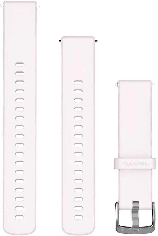 Curea pentru Smartwatch Garmin, 18mm, silicon, Blush Pink, circumferinta 110-195mm