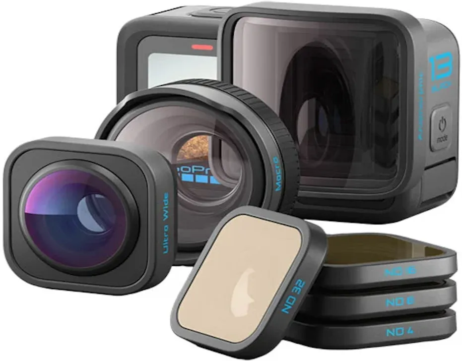 GoPro Camera de actiune - HERO 13 Lens Collection, 27 MP, Wi-Fi