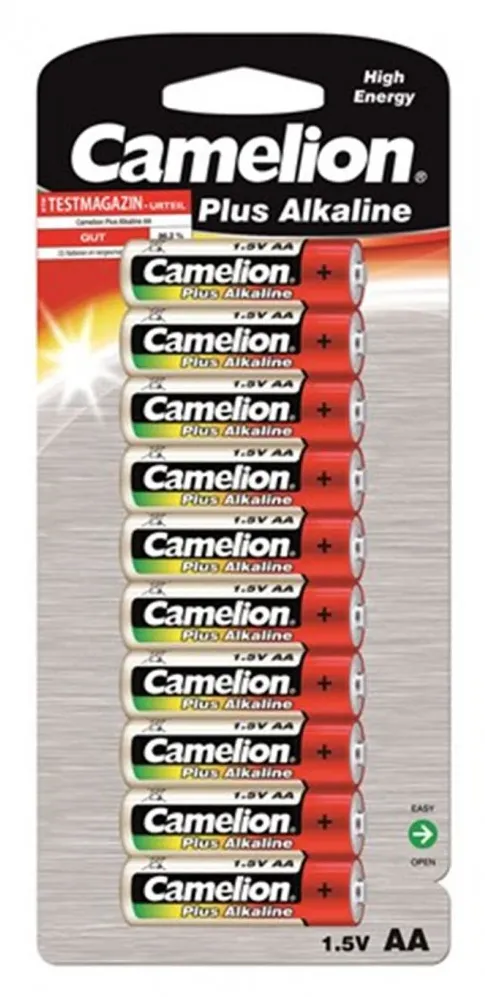 Camelion Plus Alkaline AA (LR06), 10 value pack